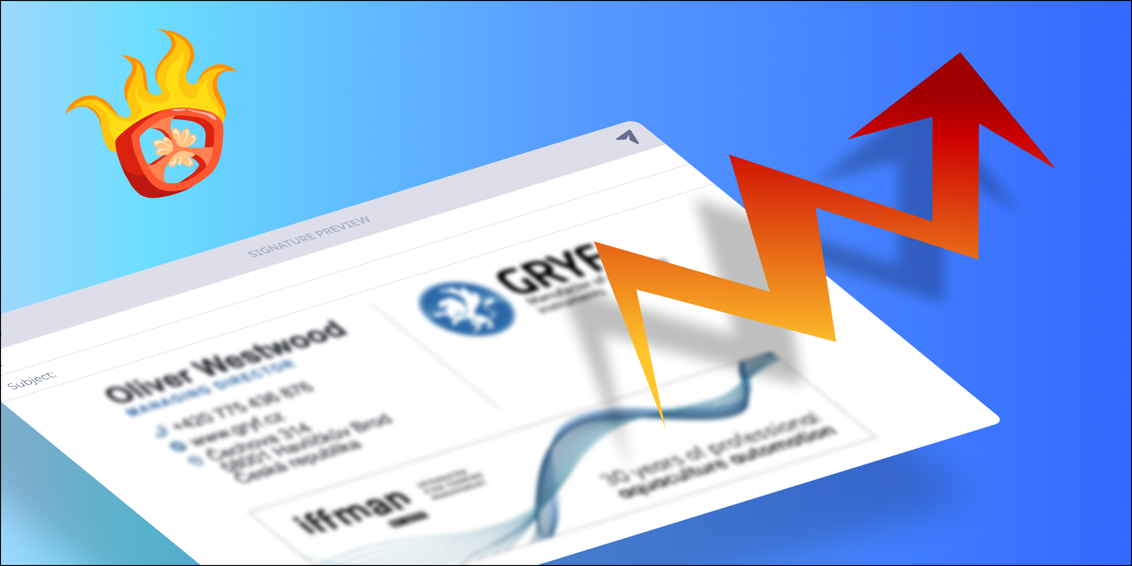 Marketing in signatures